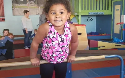 a young girl in a classroom