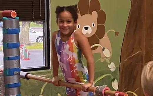 a person holding a toy