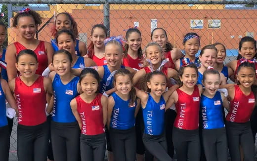 a group of children posing for a photo