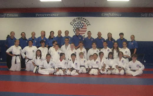 a group of people posing for a photo