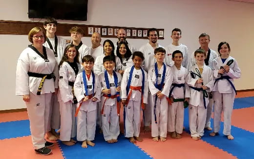 a group of people posing for a photo