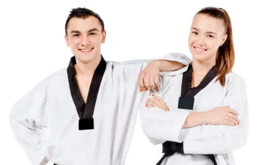 a man and a woman posing for a photo