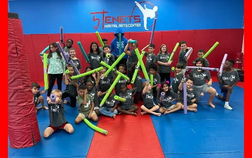 a group of people posing for a photo