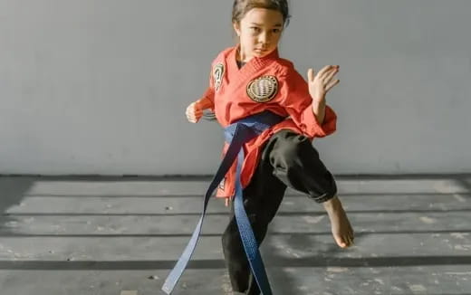 a person in a garment