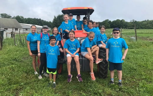 a group of people posing for a photo
