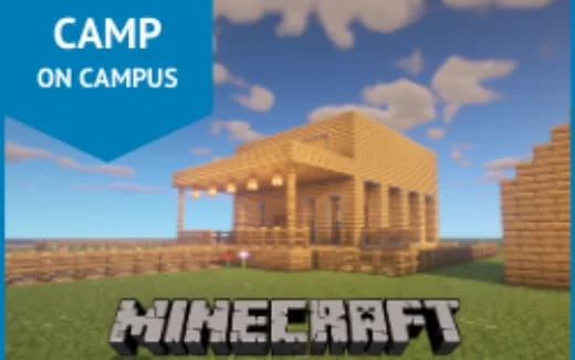 a building with columns and a sign in front of it