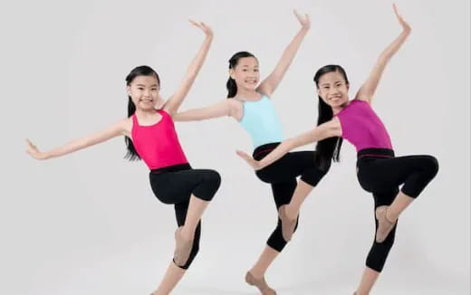 a group of women dancing