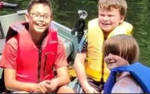 a group of people sitting together