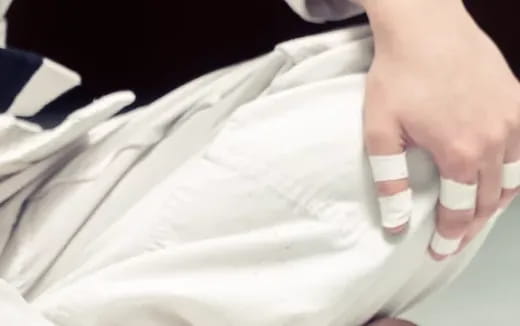 a close-up of a woman's legs