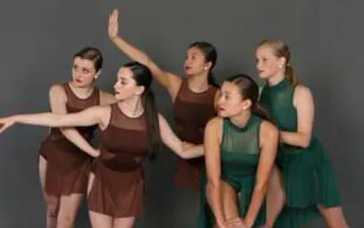 a group of women dancing
