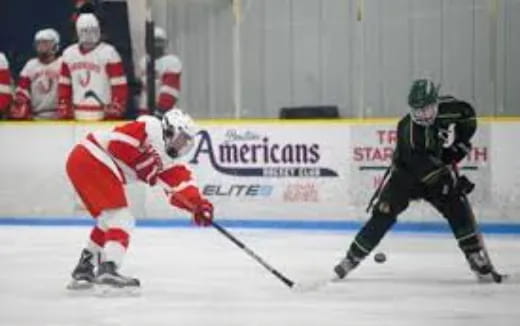 hockey players on ice