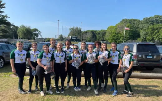 a group of people posing for a photo