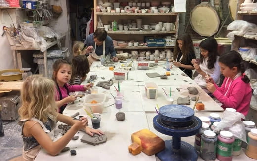 Pottery studios and Woodworking Studios, Clayroom