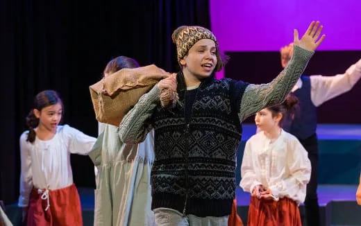 a person in a garment