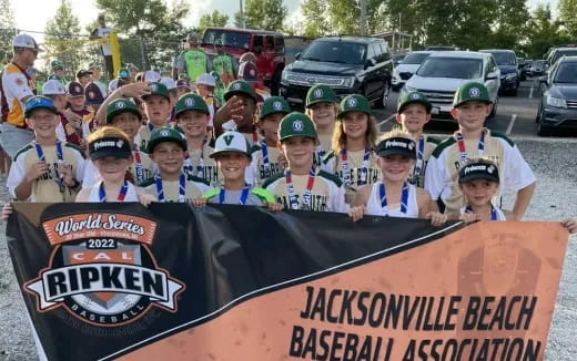 a group of people wearing helmets