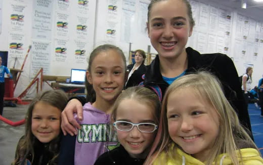 a group of people posing for the camera