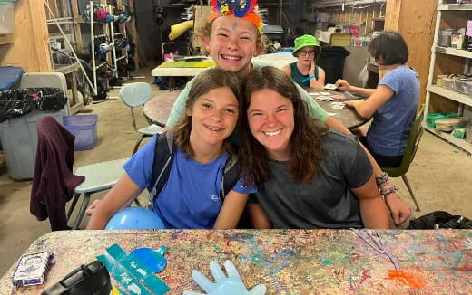 a man and a woman smiling