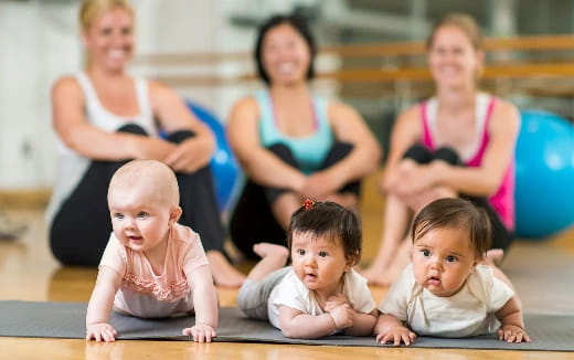 a group of women and children