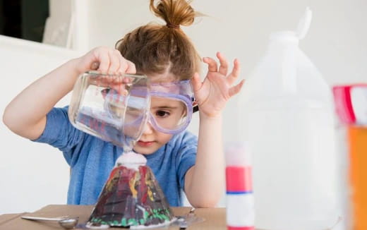 a young girl with a plastic bag over her face