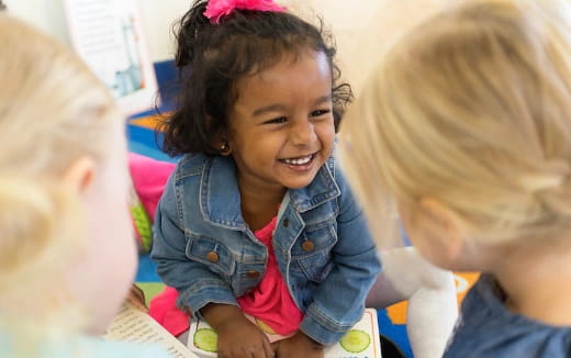 a person and a child