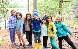 a group of girls posing for a picture