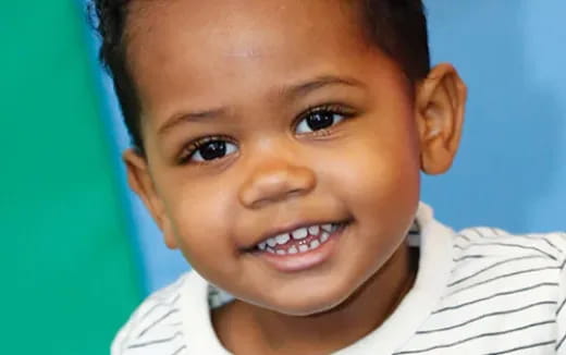 a close-up of a baby