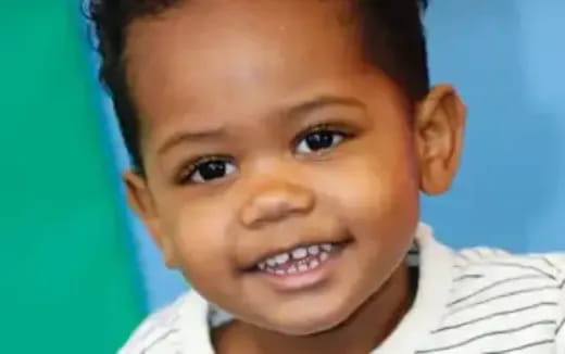 a close-up of a baby