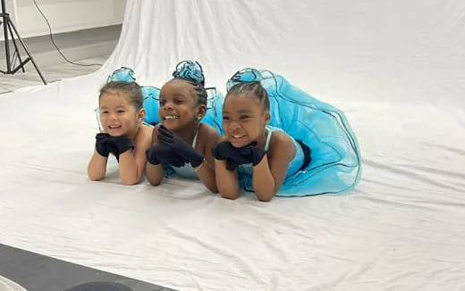 a group of children in a tub