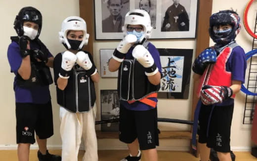 a group of people wearing clothing