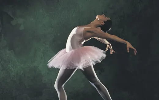 a woman in a white dress