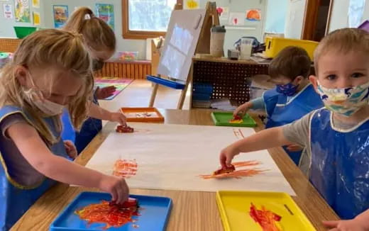 children playing with toys