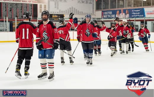 hockey players on ice
