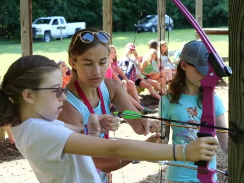 a group of girls playing on a playground