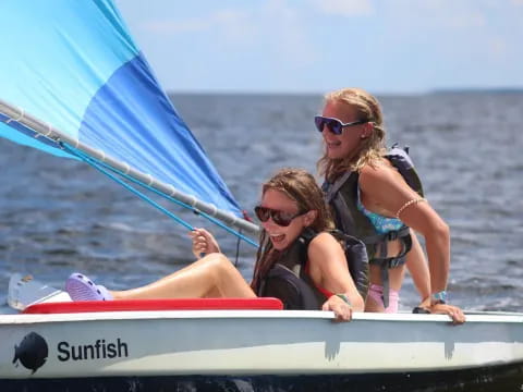 a group of women on a boat