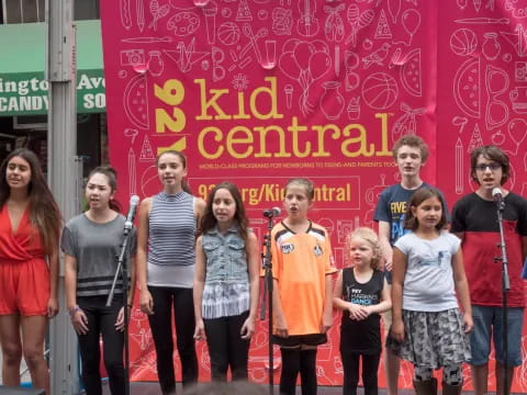 a group of people posing for a photo