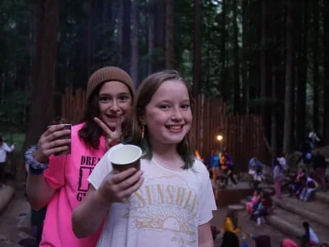 two women posing for a picture