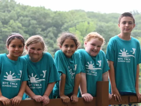 a group of children posing for a photo