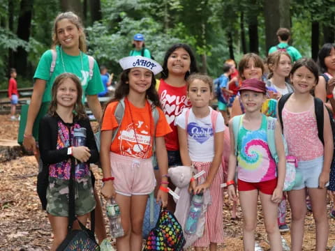 a group of children posing for a photo