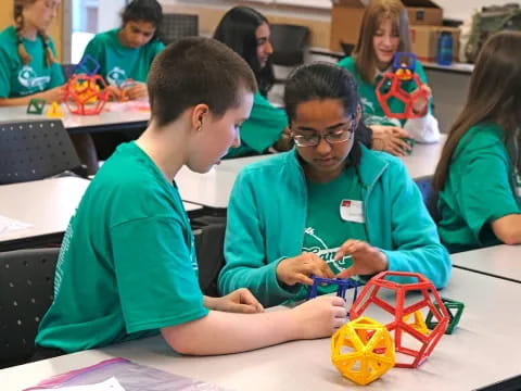 a group of children playing with toys