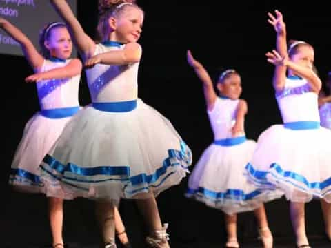 a group of women dancing