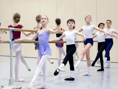 a group of women exercising