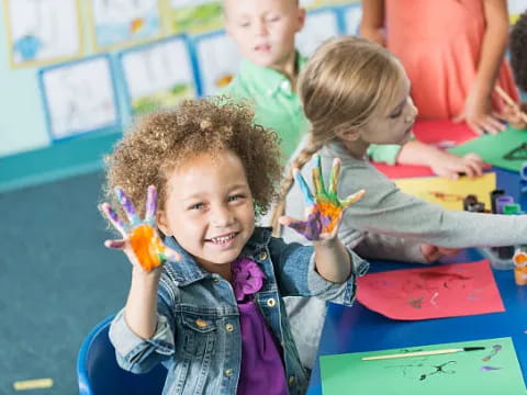 a group of children playing with toys