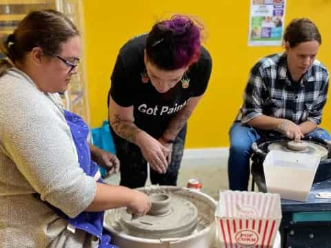 a person making a cake