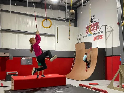 a person skating on a ramp