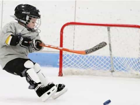 a hockey player in a uniform