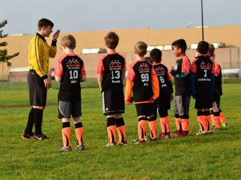 a group of boys in uniform