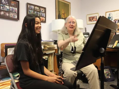 a person playing the piano