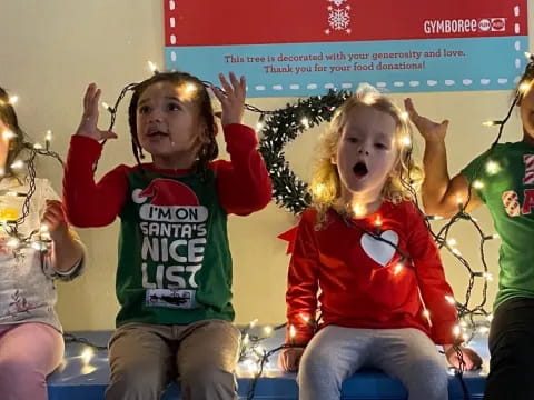 a group of children in clothing