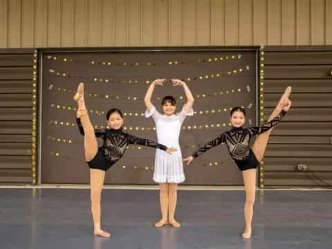 a group of women dancing