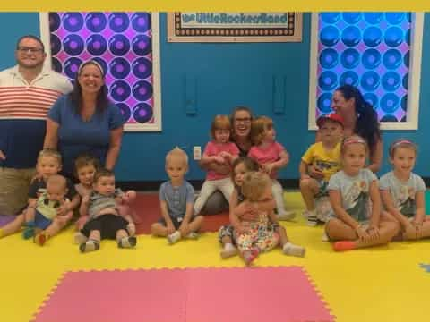 a group of children posing for a photo